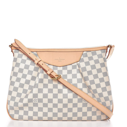 Louis Vuitton Damier Azur Siracusa MM 1 of 8