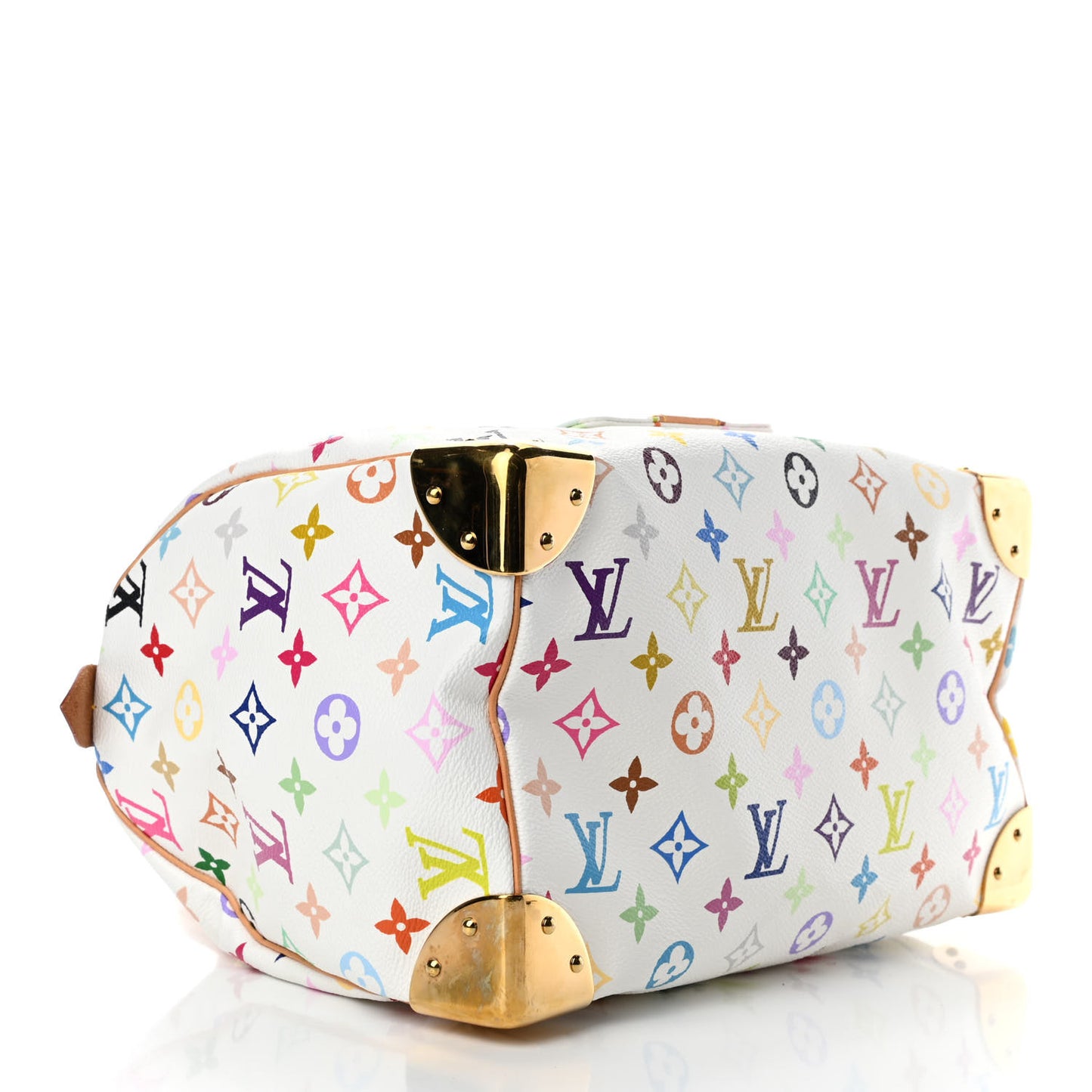 Monogram Multicolor Speedy 30 White