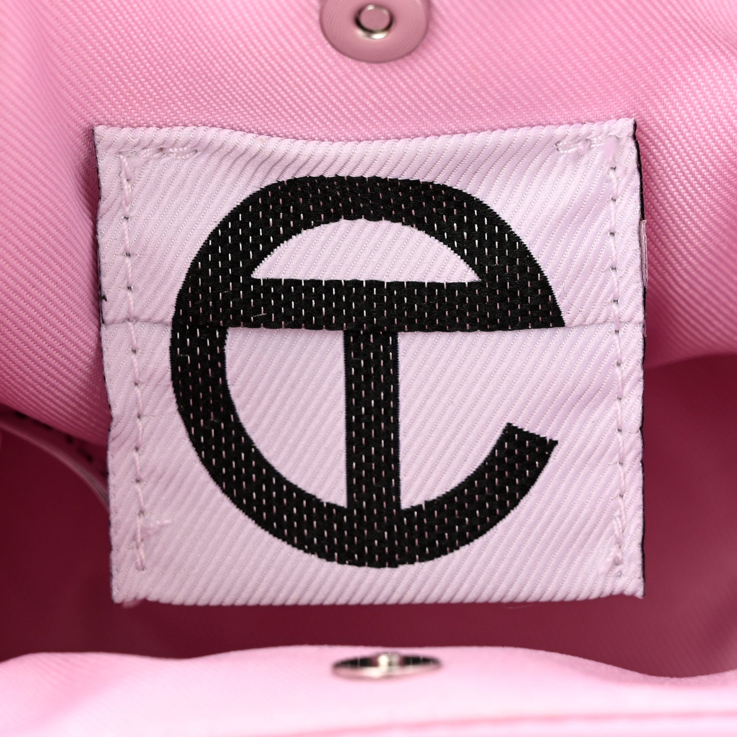 Vegan Leather Small Shopping Bag Bubblegum