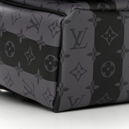 Louis Vuitton X NIGO Monogram Eclipse Stripes LV Heart Modular Utilitary Backpack 13 of 15
