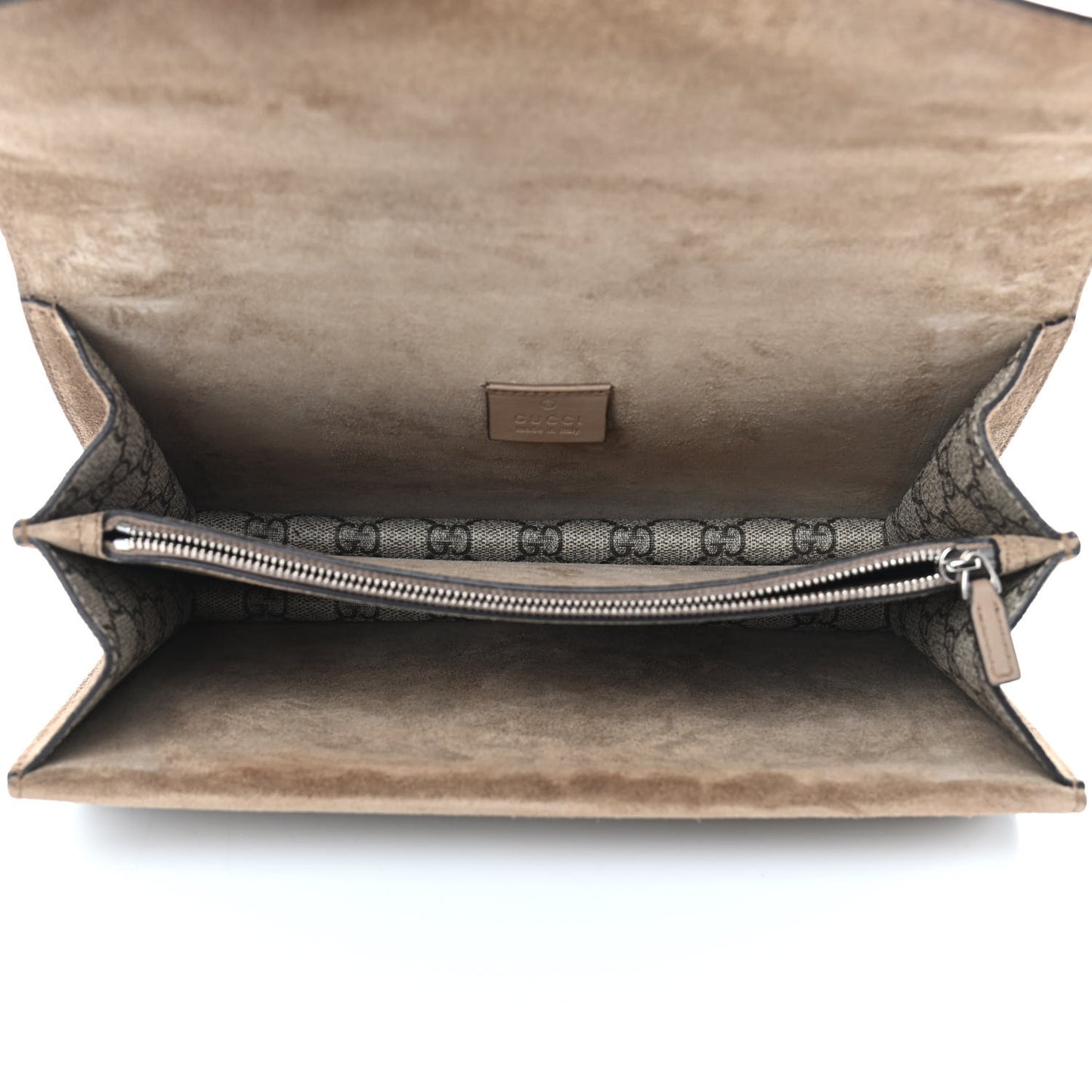 GG Supreme Monogram Small Dionysus Shoulder Bag Taupe