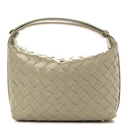 Bottega Veneta Calfskin Nappa Intrecciato Mini Wallace Travertine Travertine 1 of 9