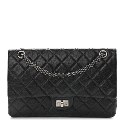 Chanel Aged Calfskin Quilted 2.55 Reissue 226 Flap Black 1 of 11