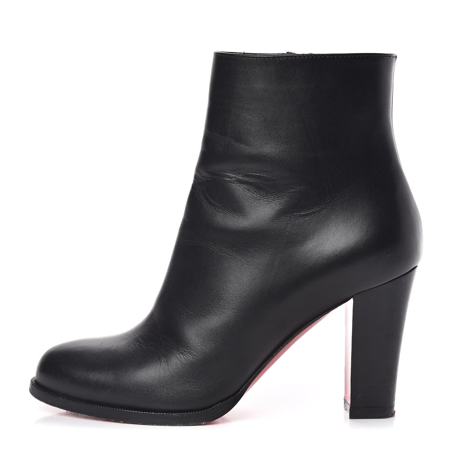 Calfskin Adox 85 Ankle Boots 36.5 Black