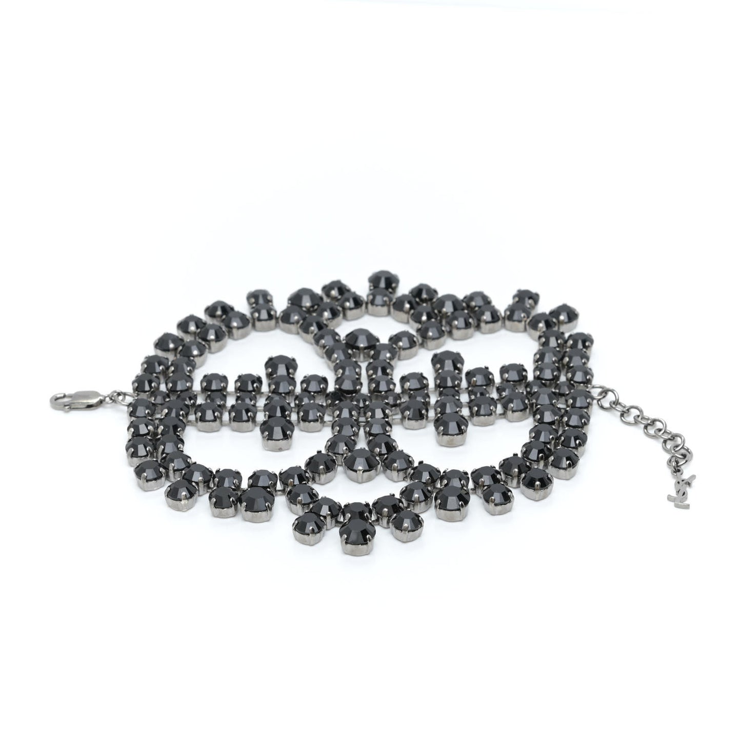 Crystal Bracelet Black Silver