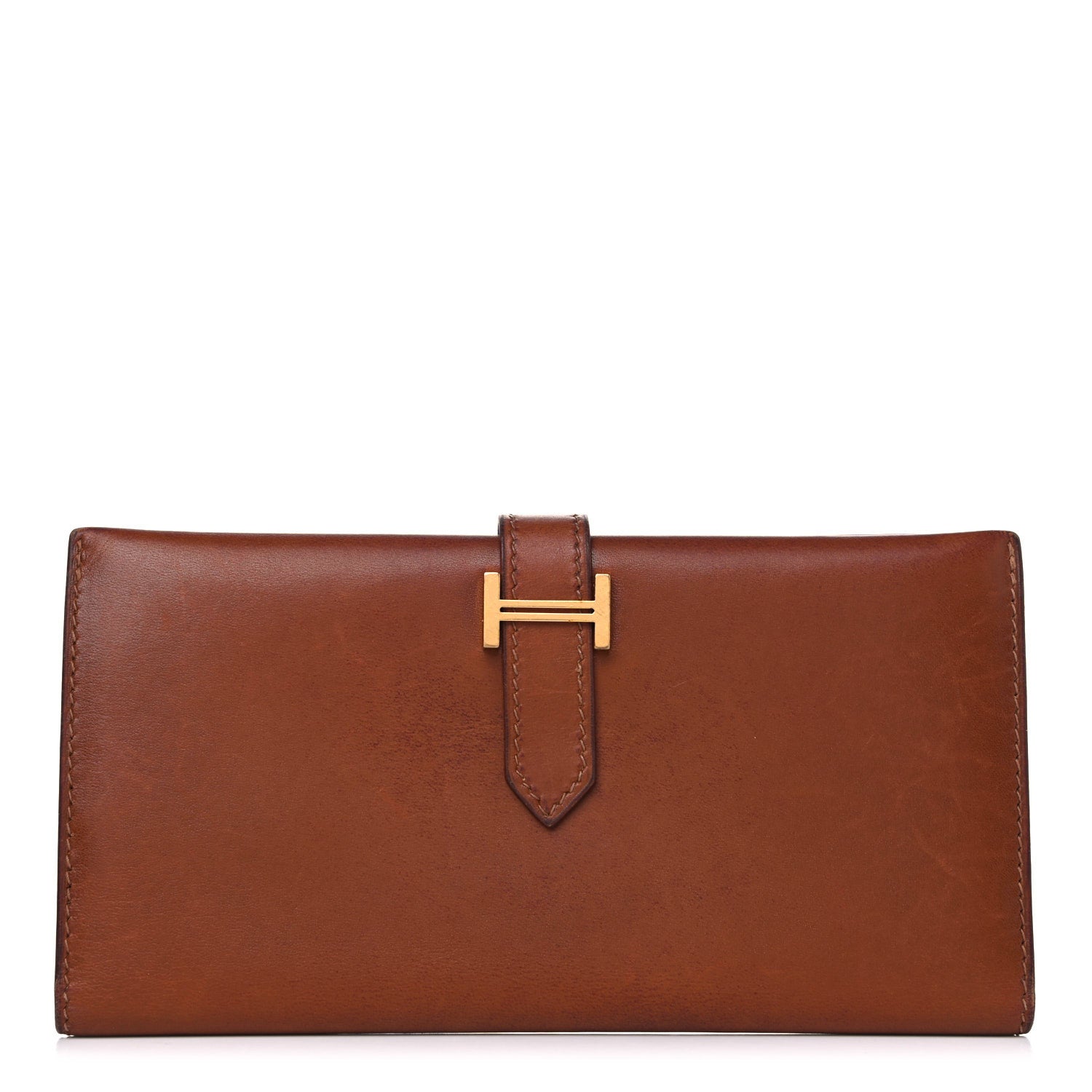Hermes Box Bearn Wallet Noisette 1 of 16