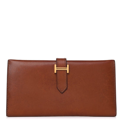 Hermes Box Bearn Wallet Noisette 1 of 16