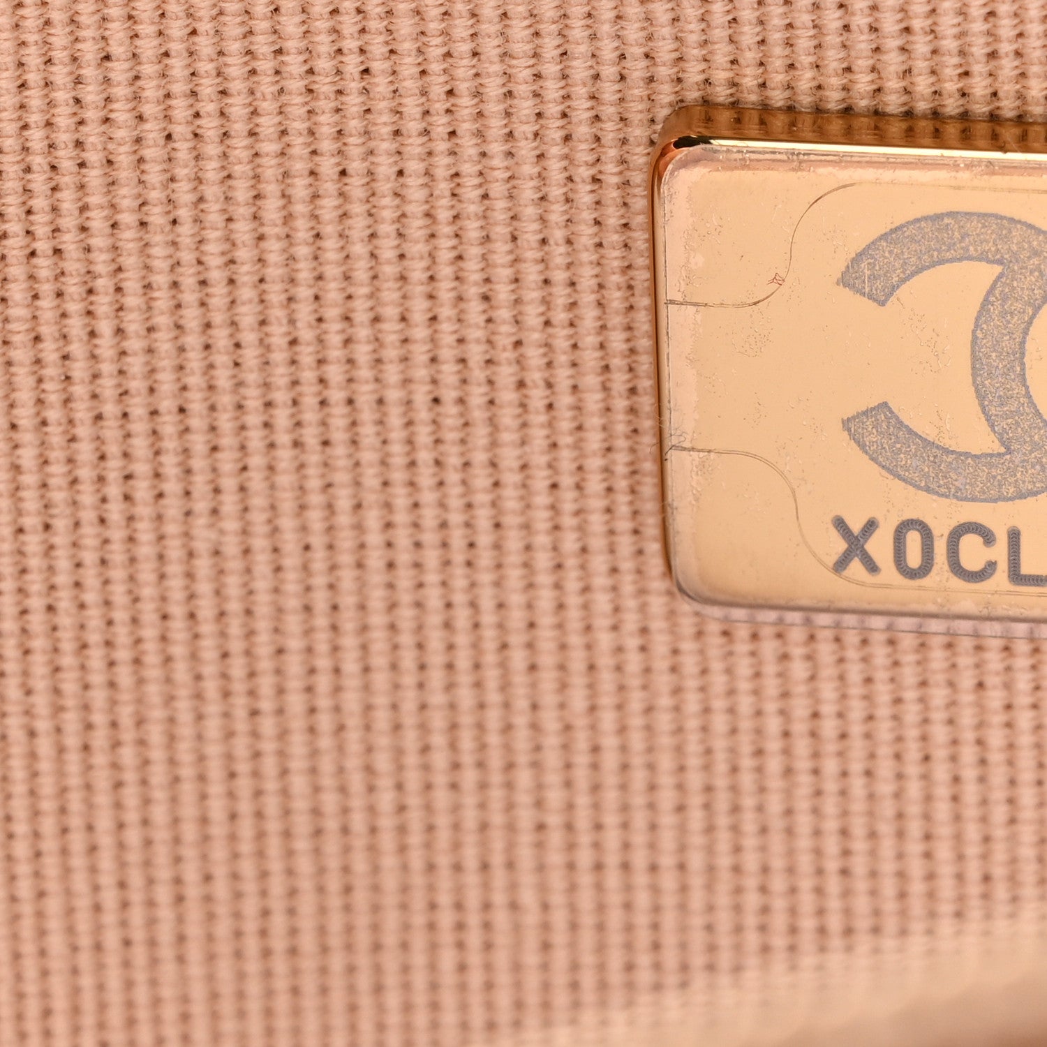 Chanel Caviar Quilted Wallet on Chain WOC Beige 8 of 12