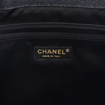 Chanel Caviar Quilted XL Grand Shopping Tote GST Black 6 of 7