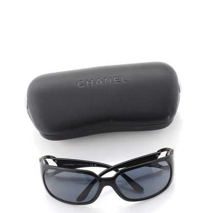 Chanel CC Sunglasses 6014 Black 8 of 8