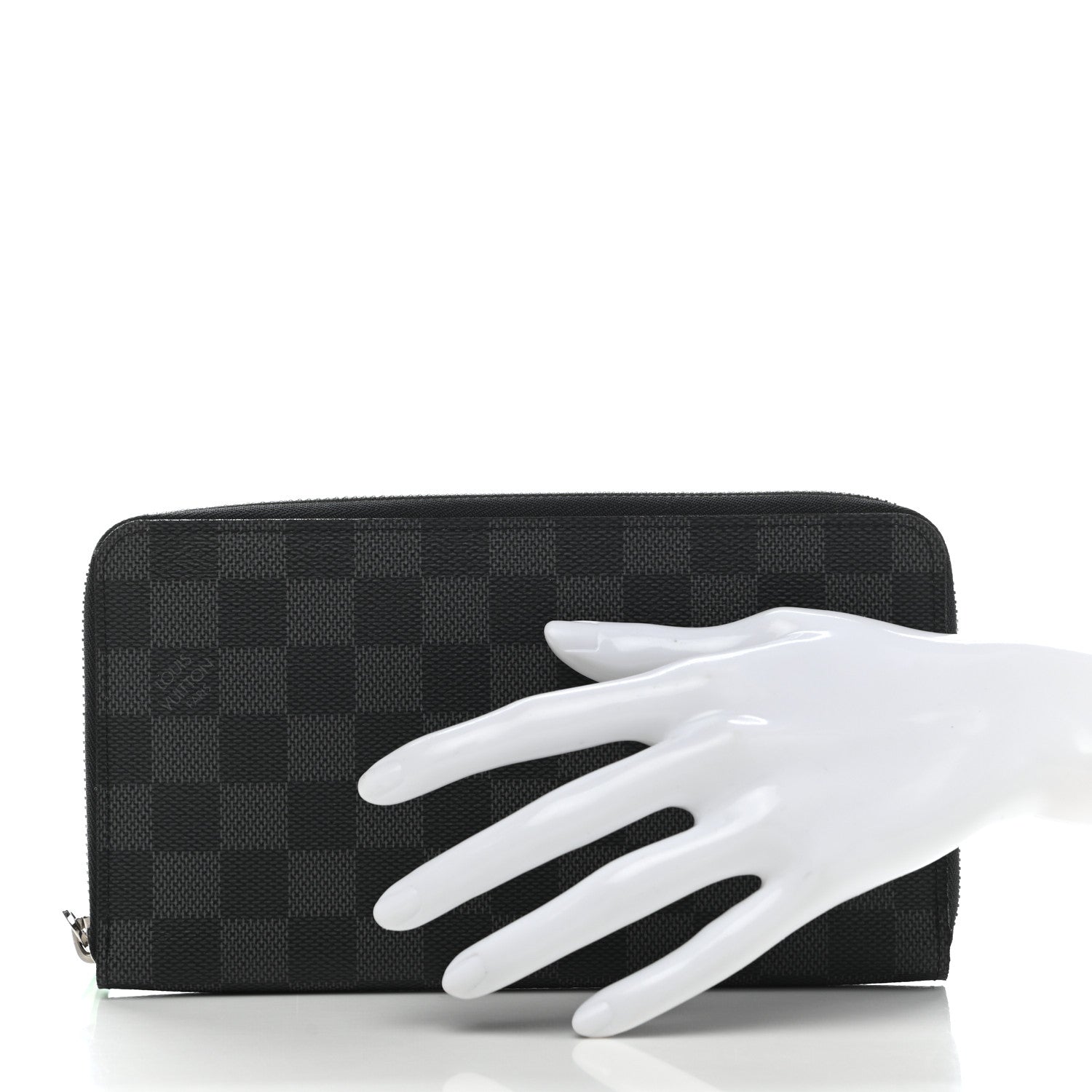 Louis Vuitton Damier Graphite Zippy Organizer Wallet 2 of 7
