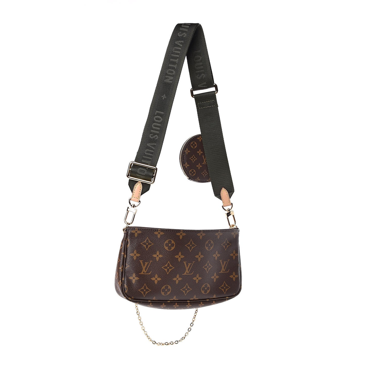 Monogram Multi Pochette Accessories Kaki