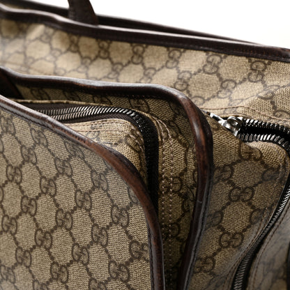 Gucci GG Plus Monogram Travel Bag Dark Brown 13 of 14