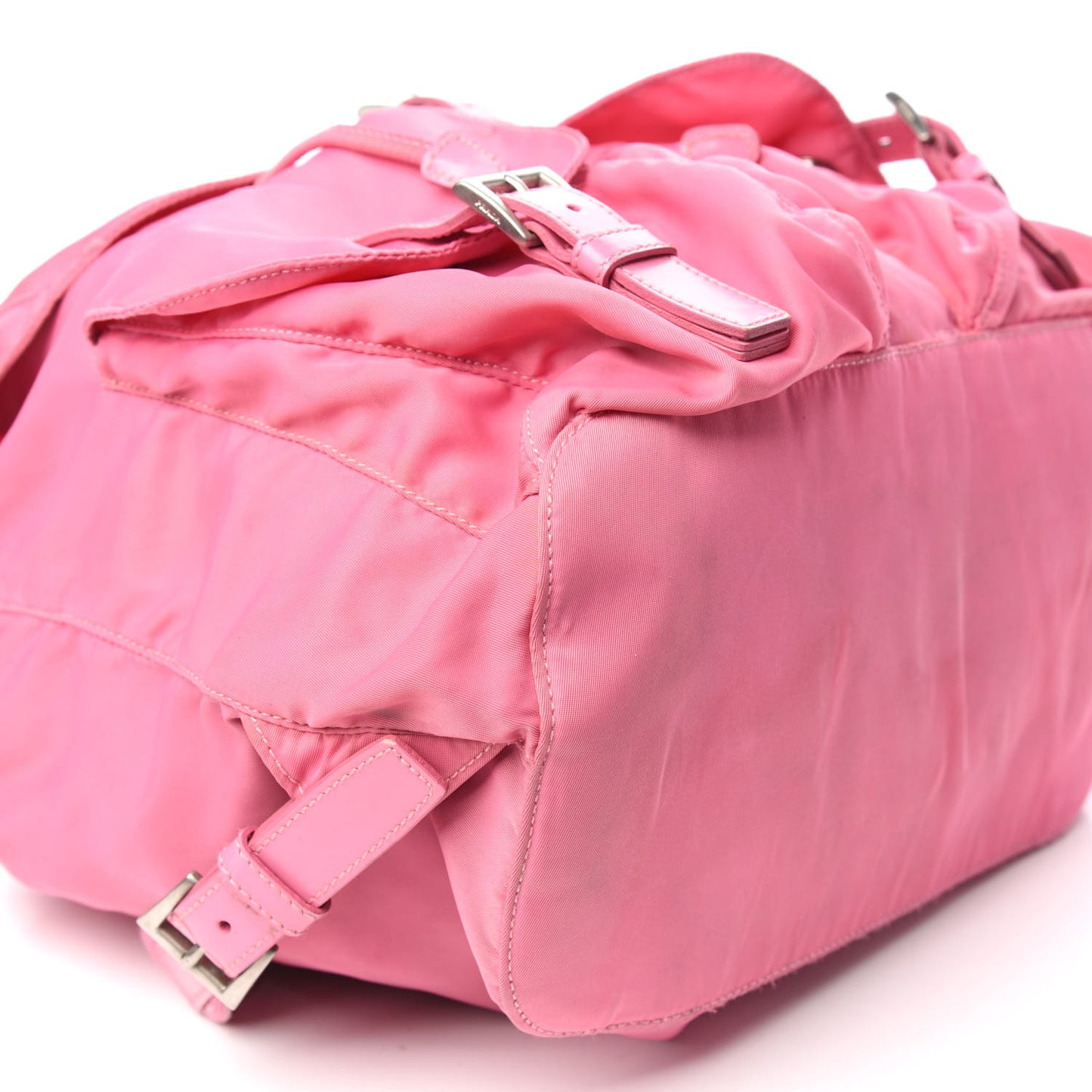 Nylon Vela Medium Backpack Begonia