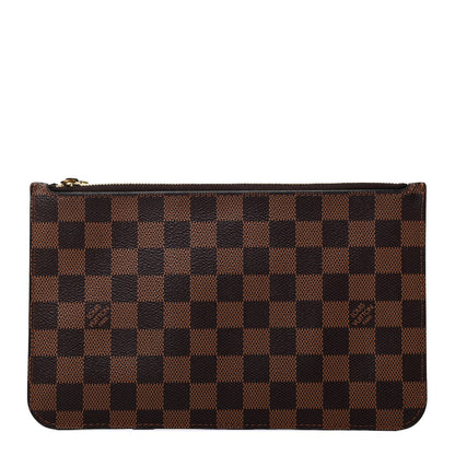 Louis Vuitton Damier Ebene Neverfull MM GM Pochette 1 of 4