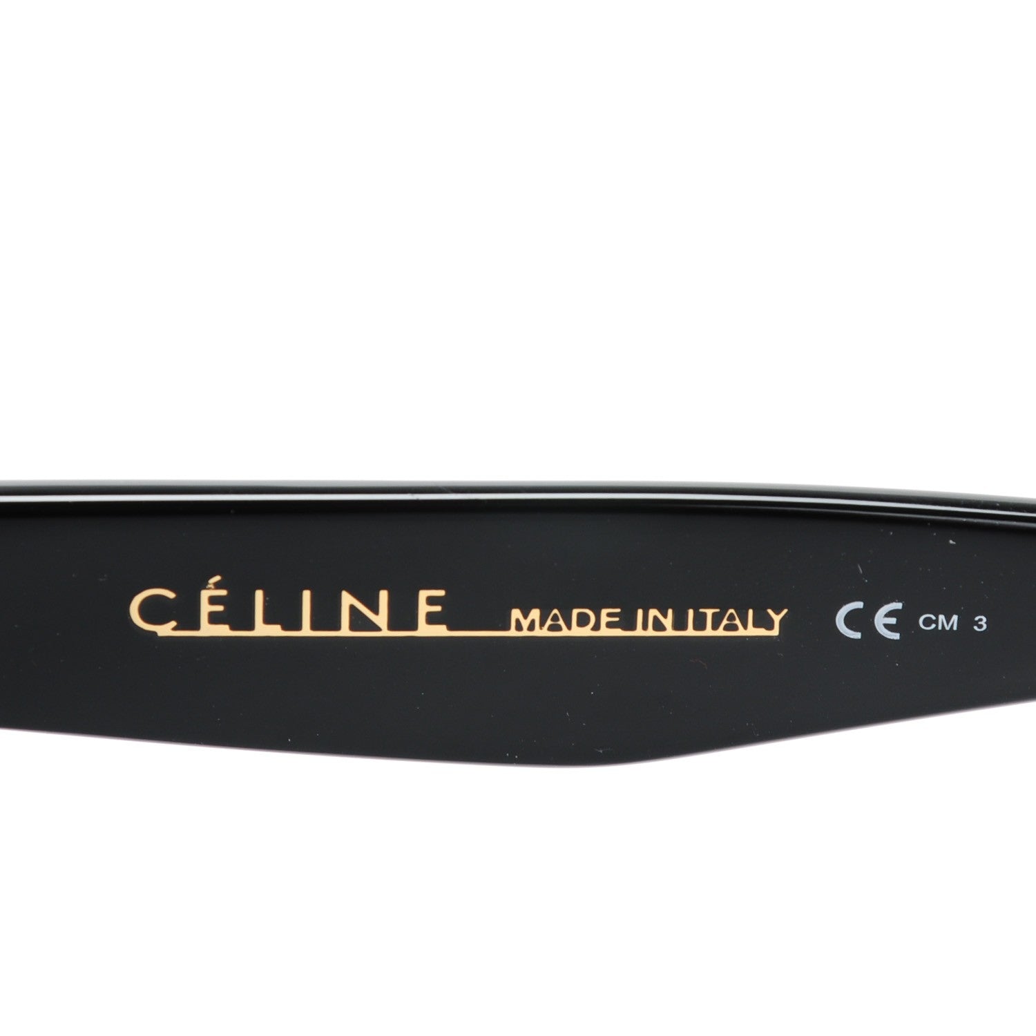 Celine Papillon Cat Eye Sunglasses CL 41055/S Black 4 of 6