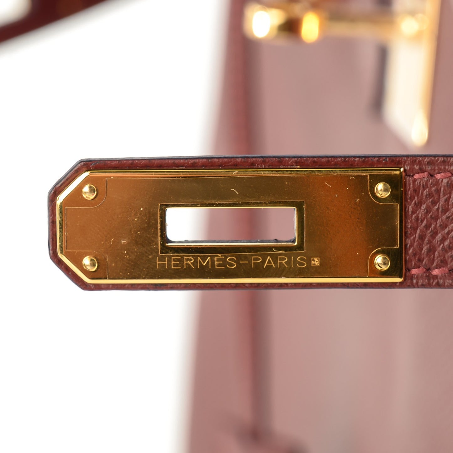 Epsom Contour Birkin 35 Rouge H Navy