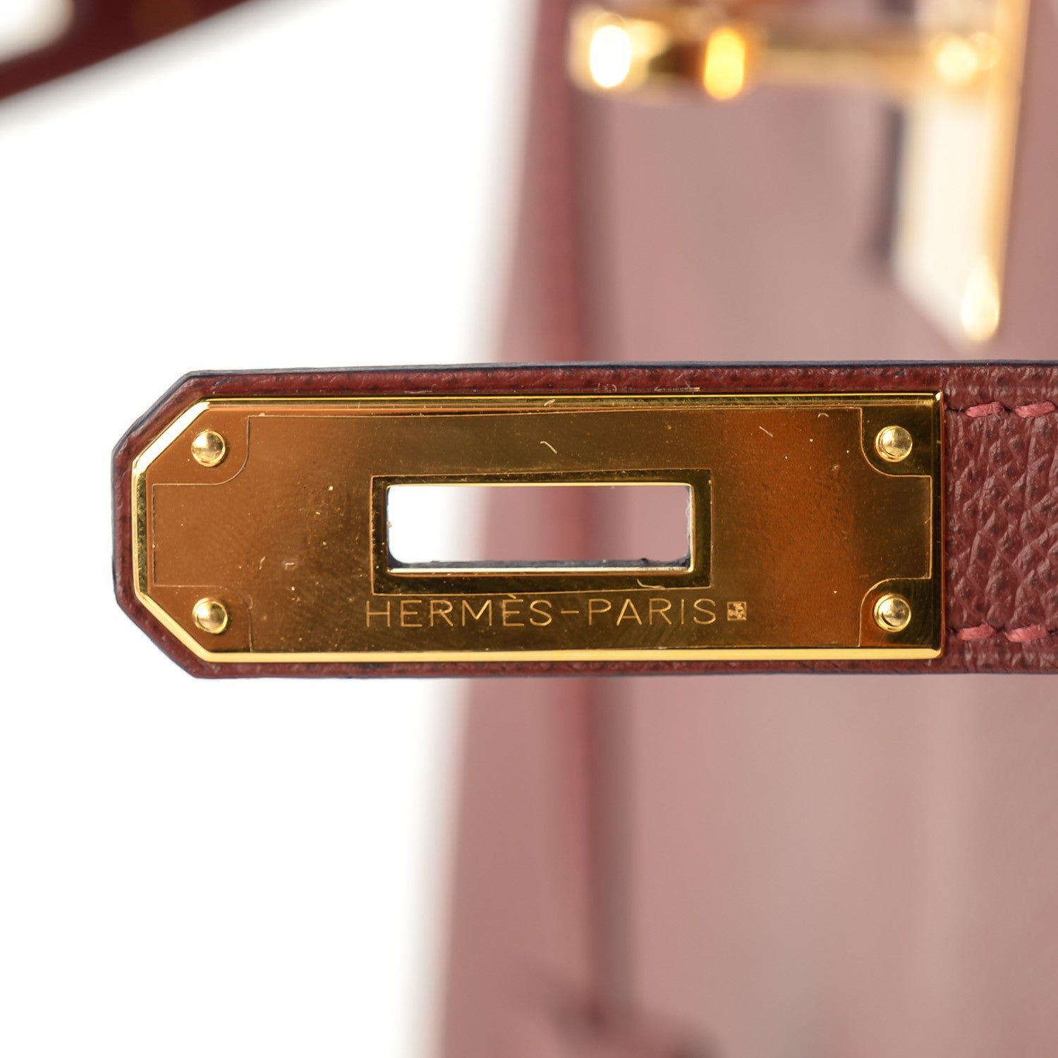 Hermes Epsom Contour Birkin 35 Rouge H Navy 9 of 27