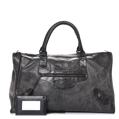 Balenciaga Agneau Classic Hardware Work Anthracite 1 of 13