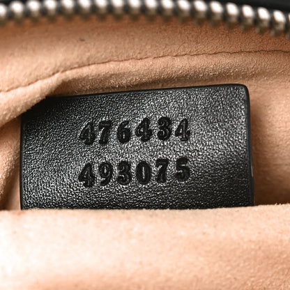 Gucci Calfskin Matelasse GG Marmont Belt Bag 95 38 Black 6 of 9