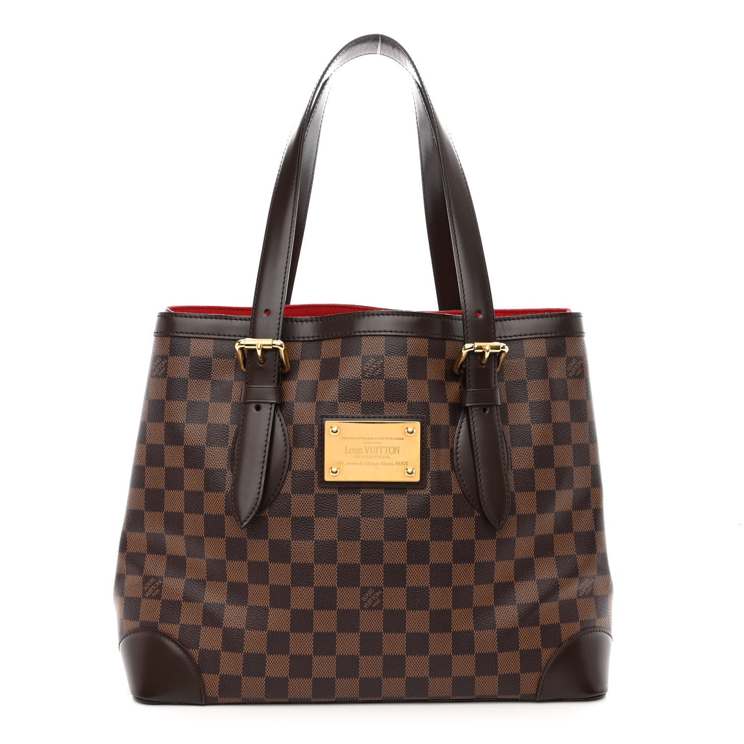 Louis Vuitton Damier Ebene Hampstead MM 1 of 11