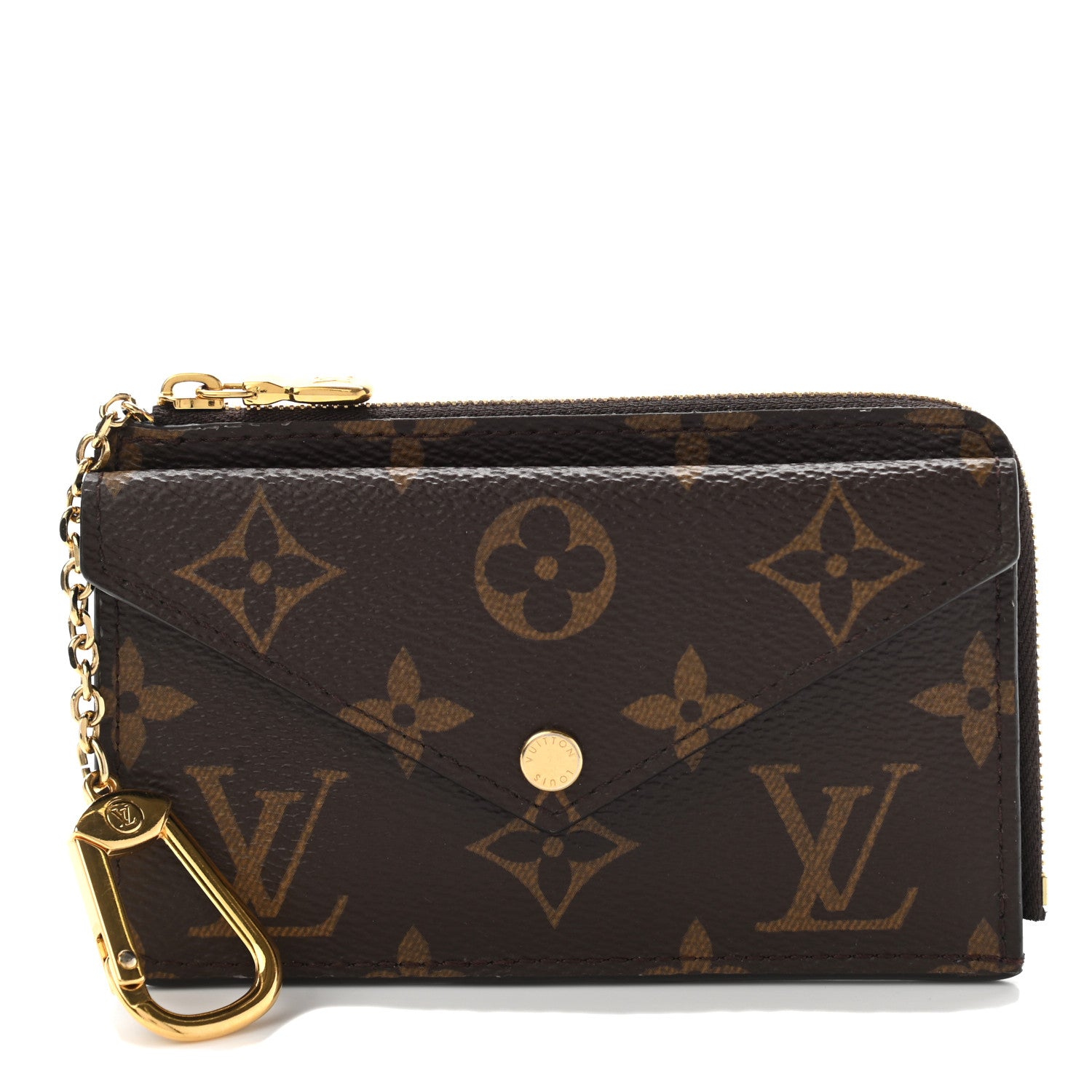 Louis Vuitton Monogram Recto Verso Card Holder Black 1 of 7