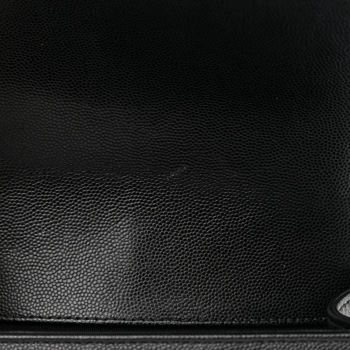 Caviar Quilted Small Boy Flap Black