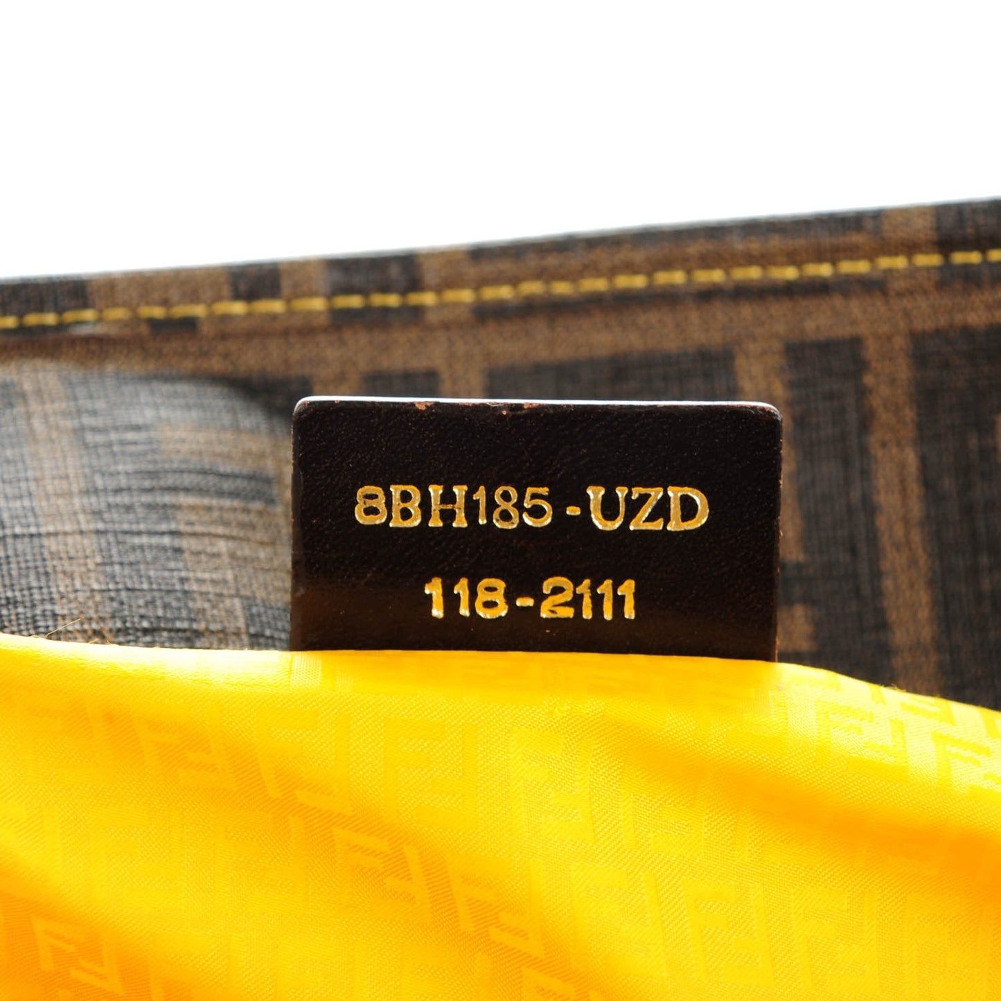 Zucca Spalmati Medium Roll Tote Tobacco Giallo