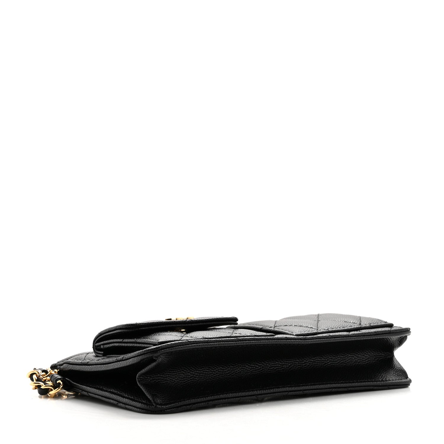 Chanel Caviar Quilted Polly Pocket Pouch Black 4 of 10