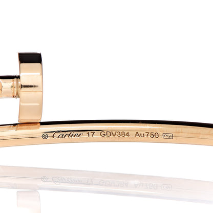 Cartier 18K Yellow Gold Small Juste Un Clou Bracelet 17 5 of 6