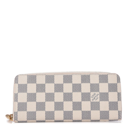 Louis Vuitton Damier Azur Clemence Wallet 1 of 8