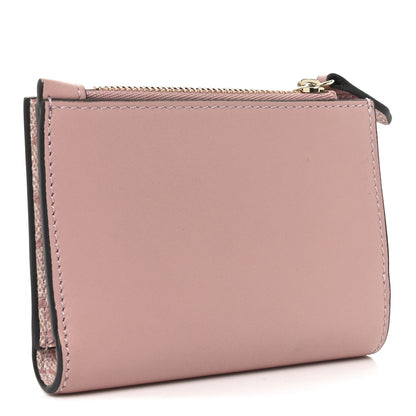 Gucci Smooth Calfskin GG Emblem Medium Zip Wallet Pink 3 of 7