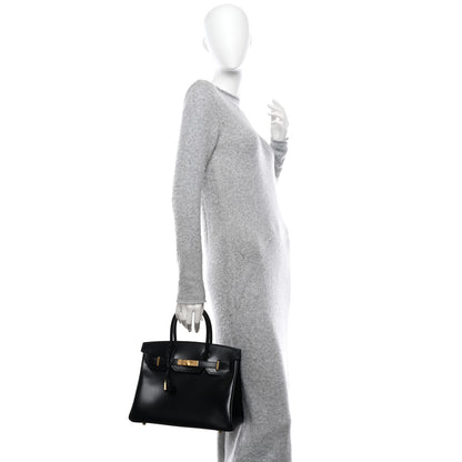 Hermes Box Birkin 30 Black 2 of 11