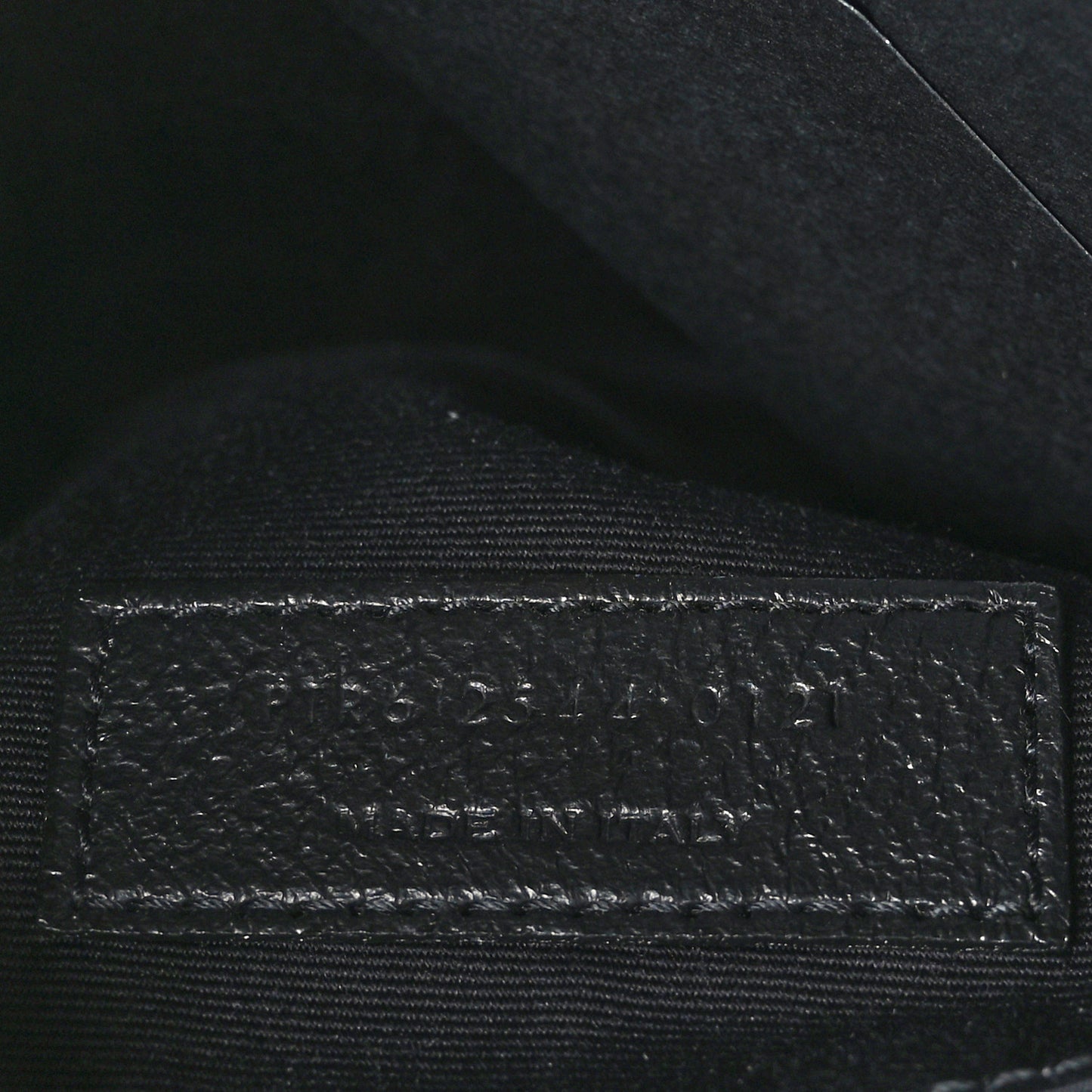 Calfskin Matelasse Monogram Monochrome Lou Camera Bag Black