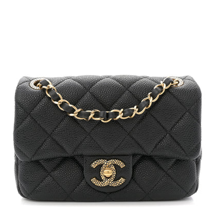 Chanel Grained Lambskin Quilted Mini Flap Black 1 of 11
