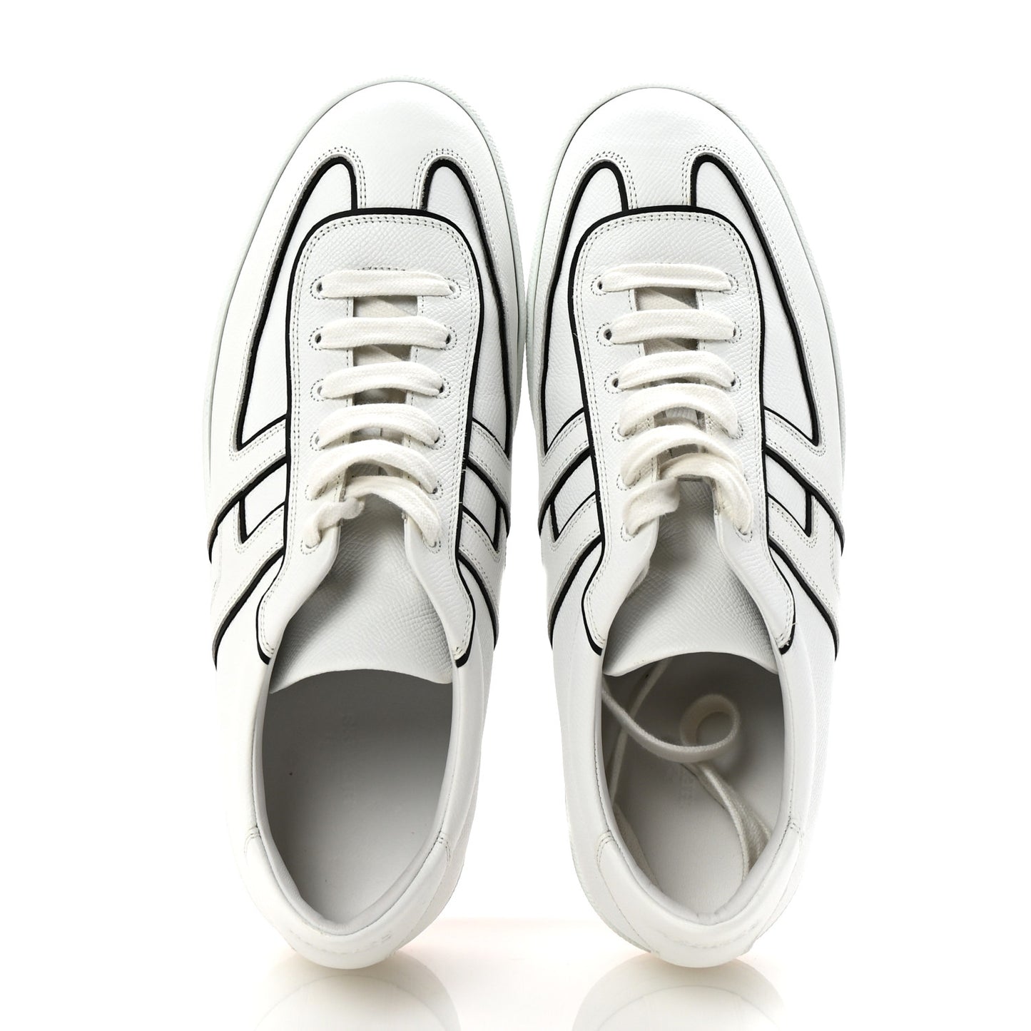 Epsom Mens Boomerang Sneakers 43.5 White Black