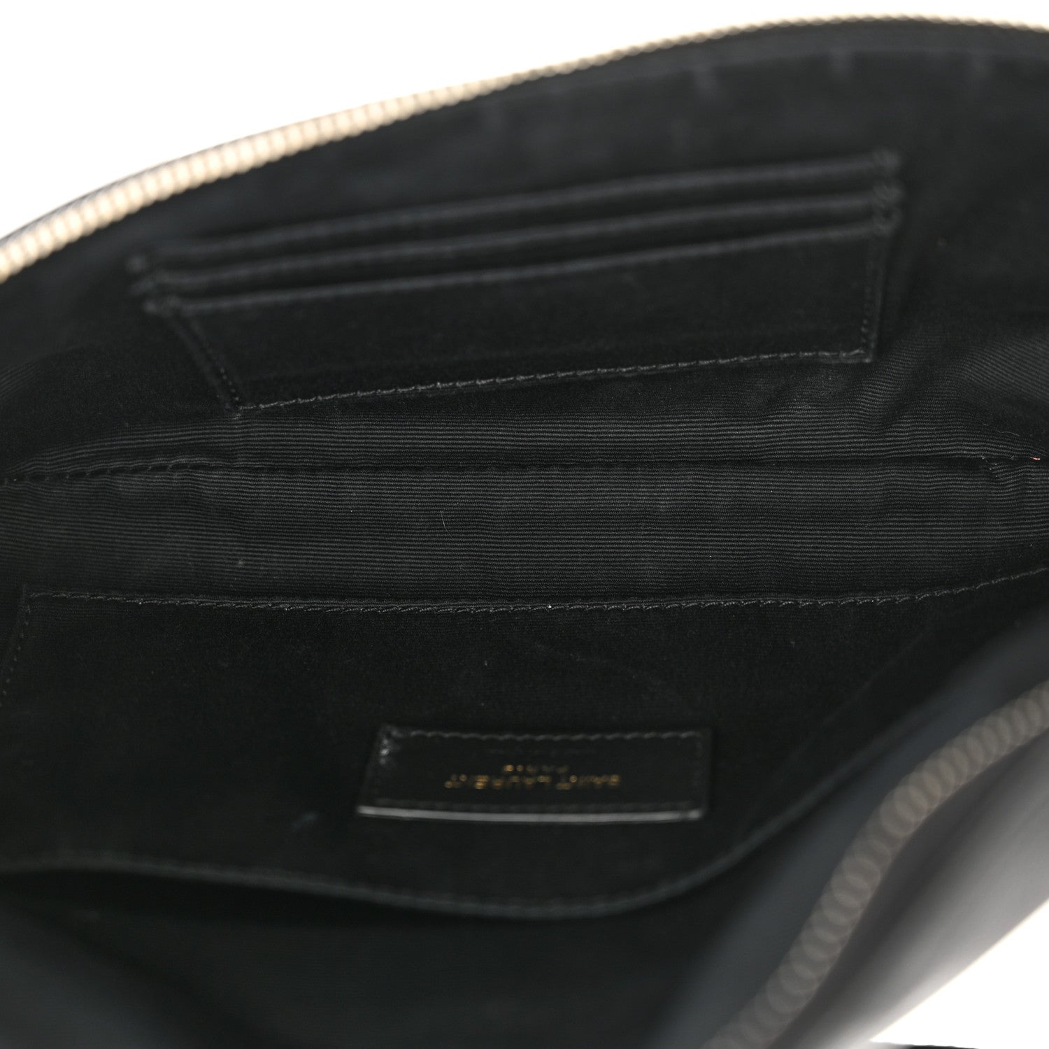 Saint Laurent Grain De Poudre Monogram Belt Bag Black 5 of 12
