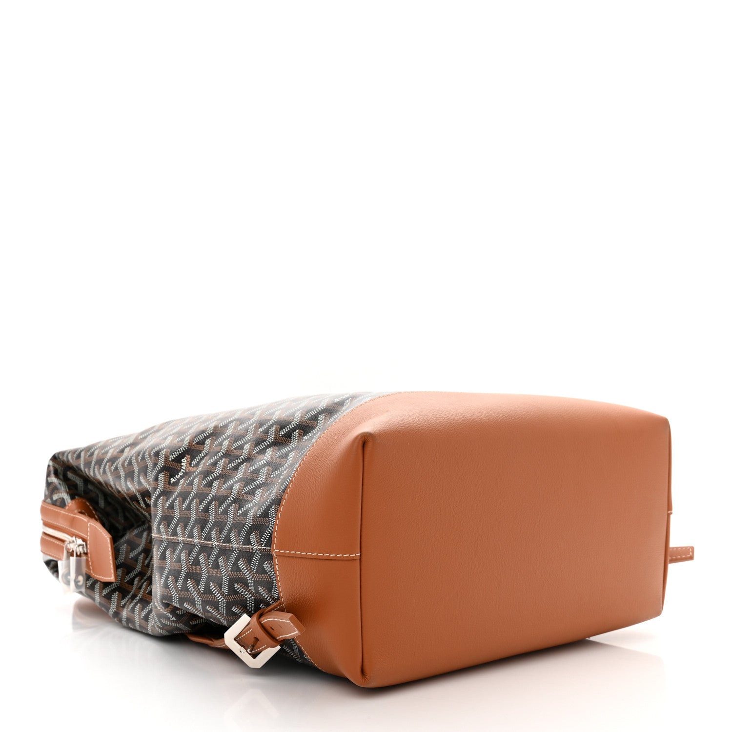 Goyard Goyardine Calfskin Cisalpin Backpack Black Gold 4 of 9