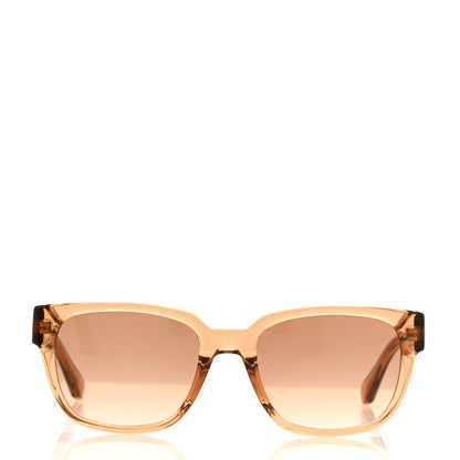 Louis Vuitton Acetate Square LV Street Sunglasses Z1704E Transparent Brown 2 of 8