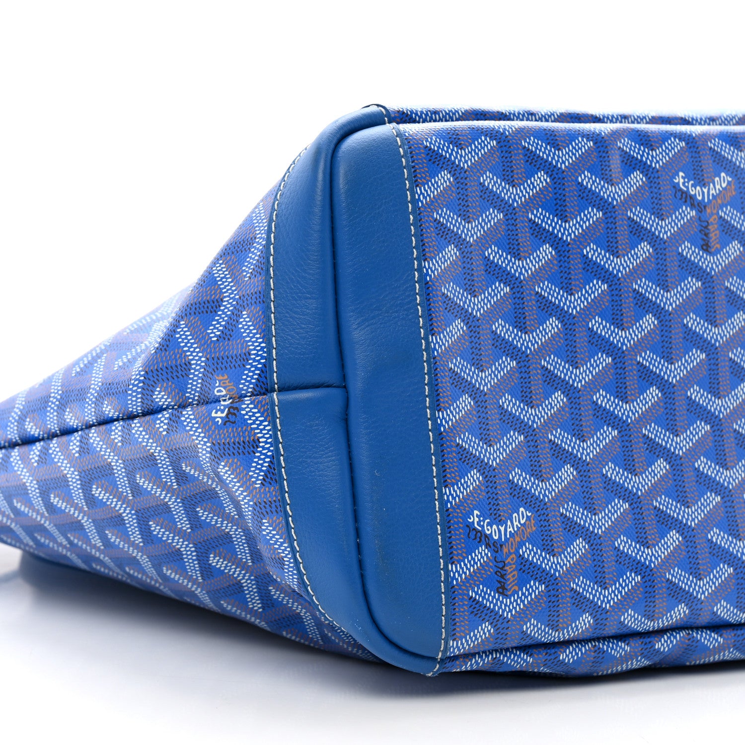 Goyard Goyardine Artois MM Blue 8 of 10