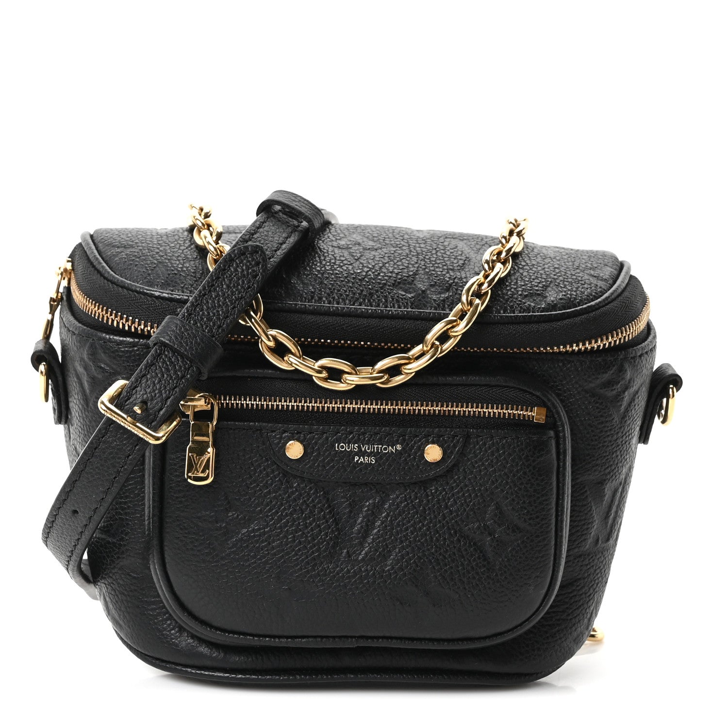 Louis Vuitton Empreinte Mini Bumbag Black 1 of 10