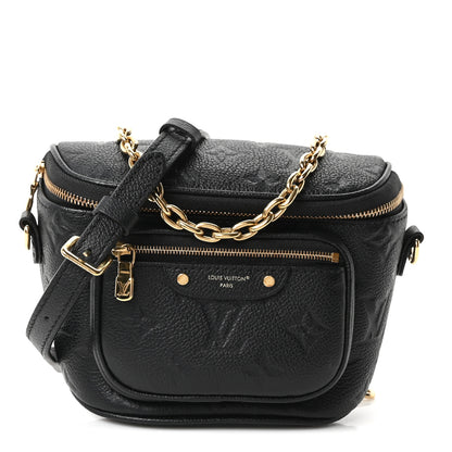 Louis Vuitton Empreinte Mini Bumbag Black 1 of 10