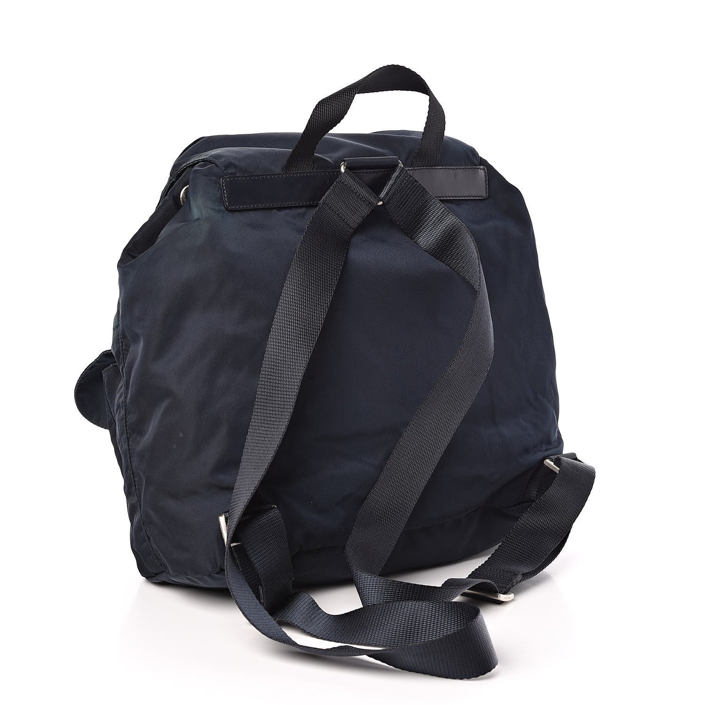 Nylon Vela Medium Backpack Bluette