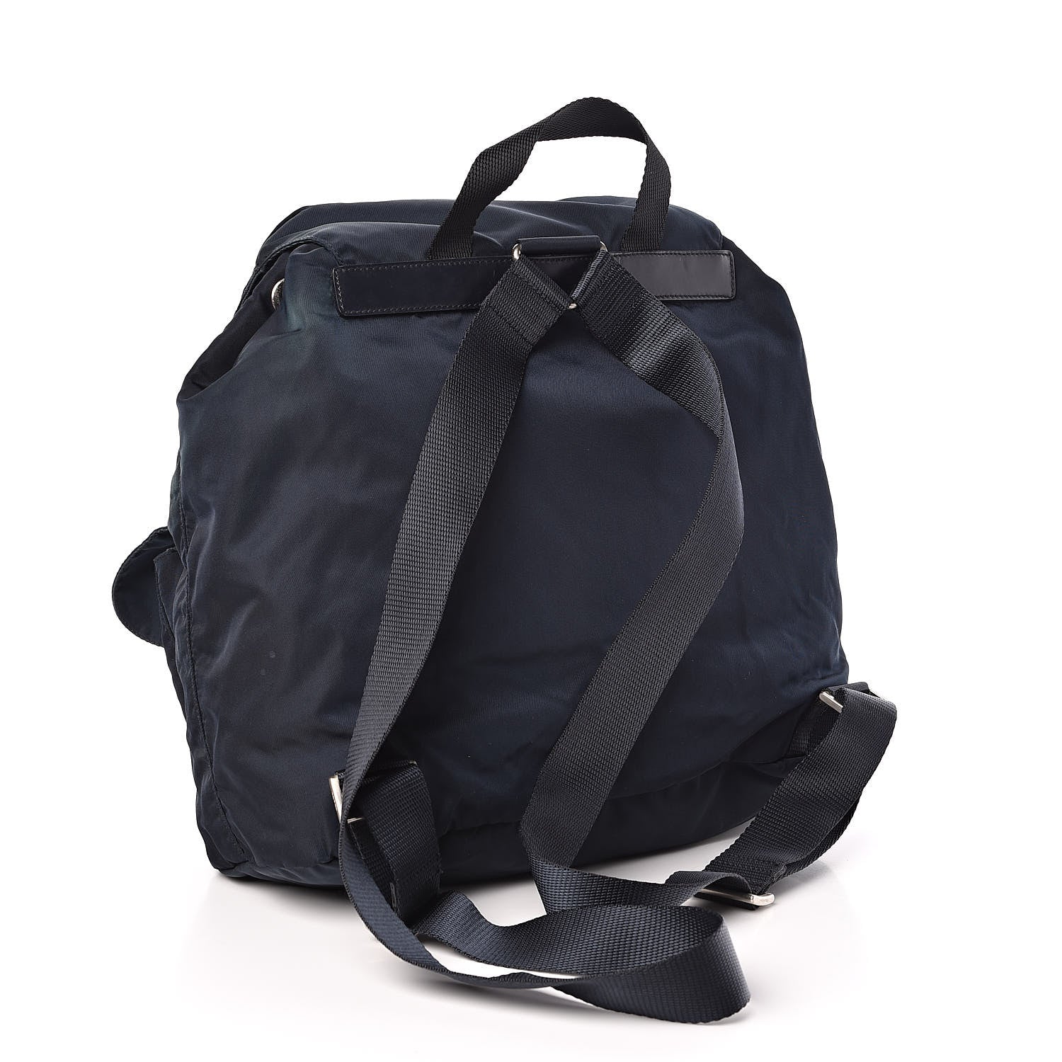 Prada Nylon Vela Medium Backpack Bluette 3 of 11