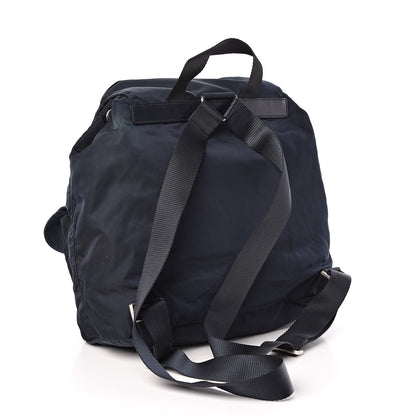 Prada Nylon Vela Medium Backpack Bluette 3 of 11