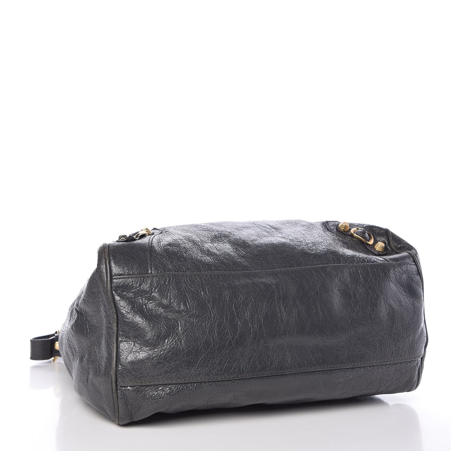Agneau Giant 12 Gold Hardware Velo Gris Fossile Anthracite