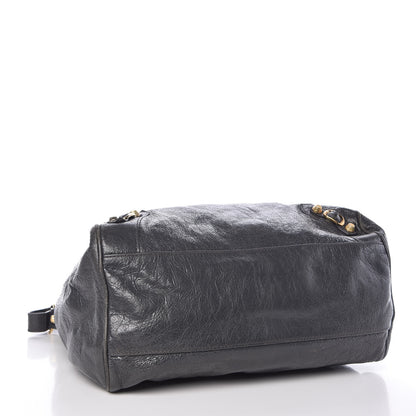Balenciaga Agneau Giant 12 Gold Hardware Velo Gris Fossile Anthracite 4 of 19