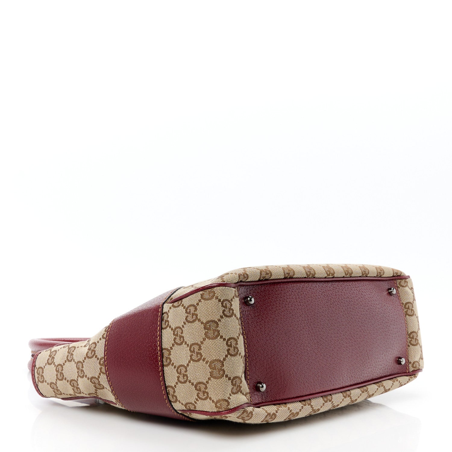 Gucci Monogram Shoulder Bag Red 4 of 10