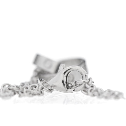 Cartier 18K White Gold Interlocking LOVE Bracelet 4 of 7