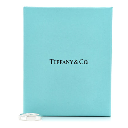 Tiffany Sterling Silver Makers Narrow Slice Ring 50 5.5 5 of 5